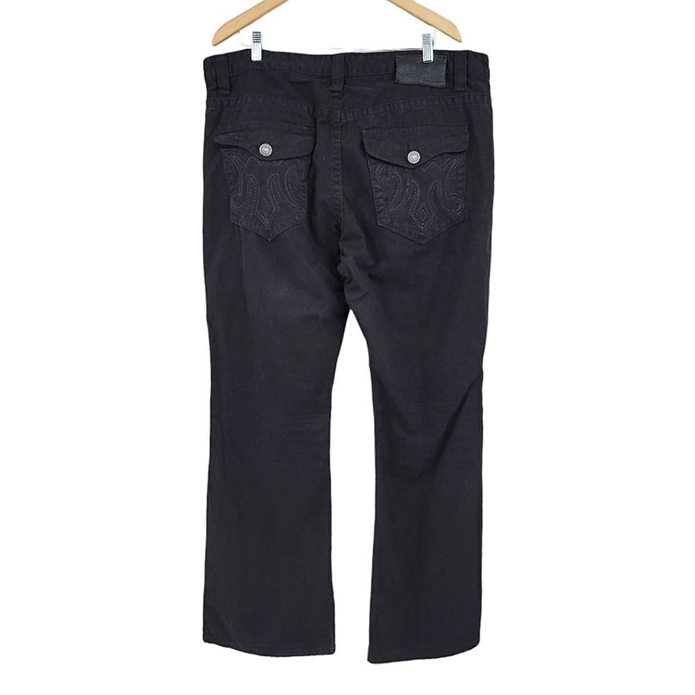 MEK DNM Oaxaca Black Bootcut Jeans Men's 42×34
